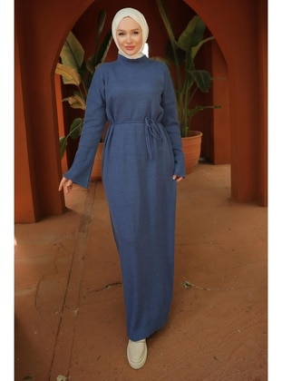 Indigo - Modest Dress - Hafsa Mina