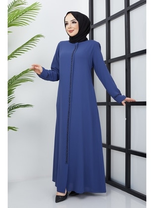 Indigo - Abaya - Hafsa Mina