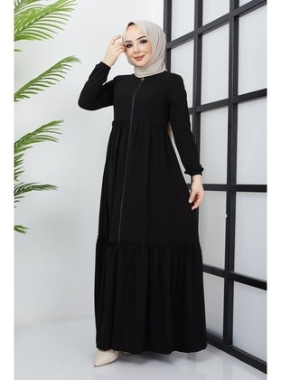 Black - Abaya - Hafsa Mina