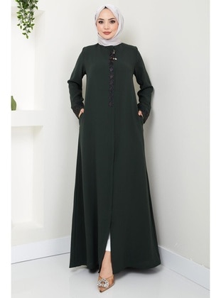 Khaki - Abaya - Hafsa Mina