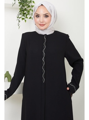 Black - Abaya - Hafsa Mina