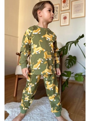 Green - Boys` Suit - Riccotarz