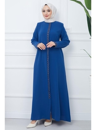 Indigo - Abaya - Hafsa Mina