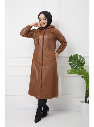 Hafsa Mina Tan Topcoat