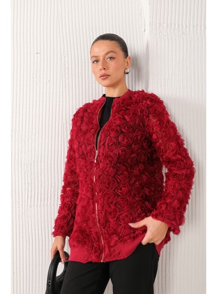 Red - Jacket - Melike Tatar