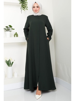 Khaki - Abaya - Hafsa Mina