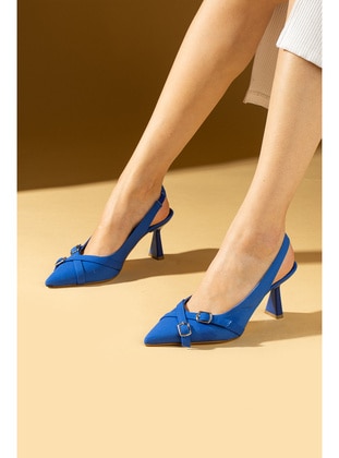 Blue - Heels - Pembe Potin