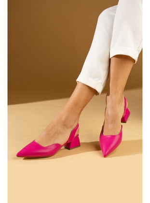 Fuchsia - Heels - Pembe Potin