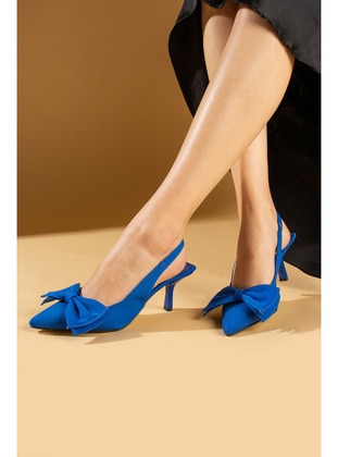 Blue - Heels - Pembe Potin