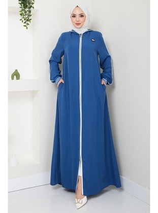 Indigo - Abaya - Hafsa Mina