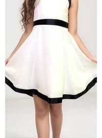 White - Girls` Dress