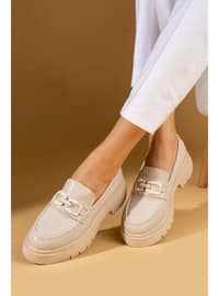 Beige - 300gr - Casual Shoes