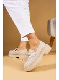 Beige - 300gr - Casual Shoes