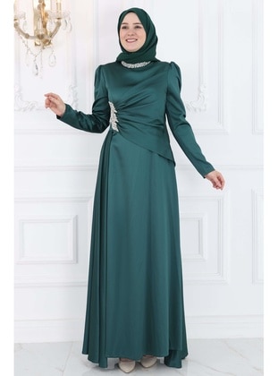 Emerald - Modest Evening Dress - Amine Hüma