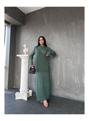 Green - Knit Suits - Maymara