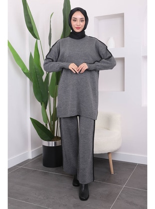 Anthracite - Knit Suits - İmaj Butik