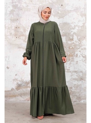 Khaki - Abaya - Bestenur