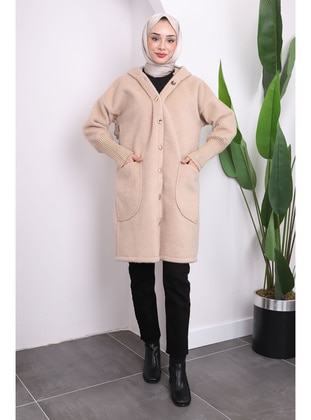 Beige - Unlined - Puffer Jackets - İmaj Butik