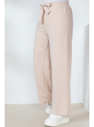 Beige - Pants - İmaj Butik