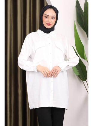 White - Blouses - İmaj Butik