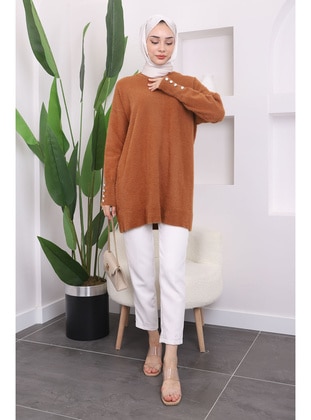 Camel - Knit Tunics - İmaj Butik