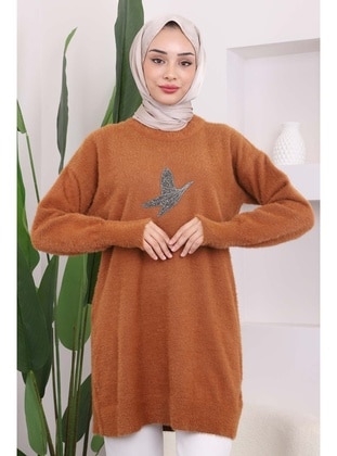 Camel - Knit Tunics - İmaj Butik