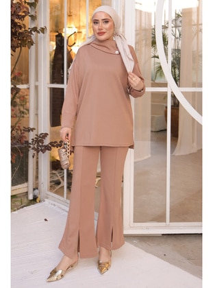 Camel - Unlined - Suit - İmaj Butik