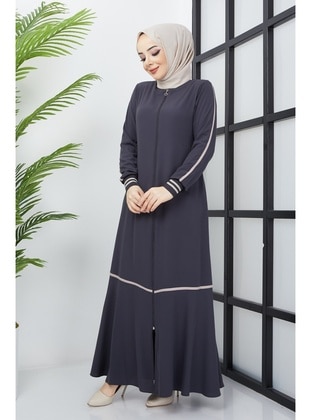 Anthracite - Abaya - Hafsa Mina