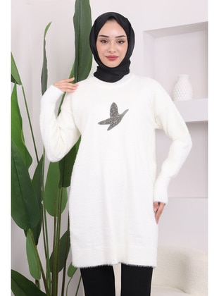 Ecru - Knit Tunics - İmaj Butik