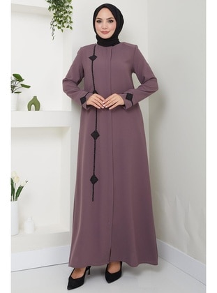 Dusty Rose - Abaya - Hafsa Mina