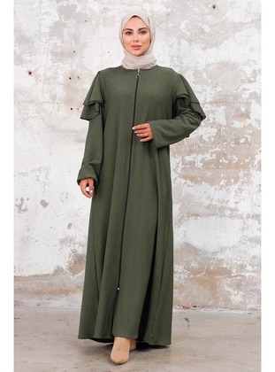 Khaki - Abaya - Bestenur