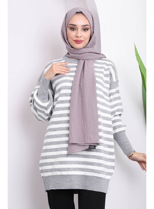 Grey - Knit Tunics - İmaj Butik