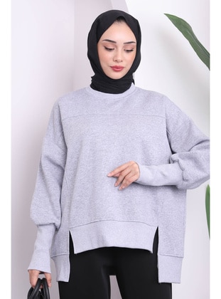 Grey - Sweat-shirt - İmaj Butik