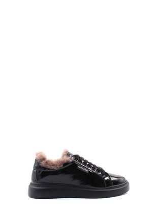 Black Patent Leather - Casual Shoes - Fast Step