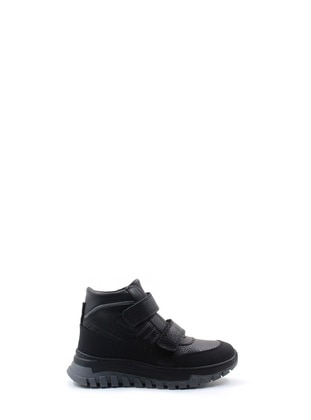 Black - Kids Booties - Fast Step