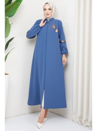 Indigo - Abaya - Hafsa Mina