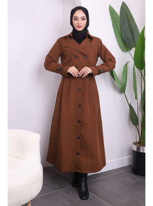 Milky Brown - Fully Lined - Suit - İmaj Butik