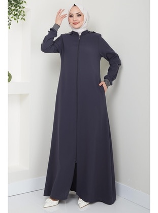 Anthracite - Abaya - Hafsa Mina