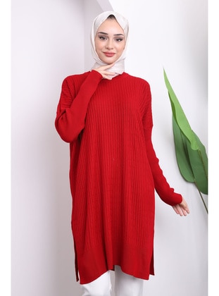 Red - Knit Tunics - İmaj Butik