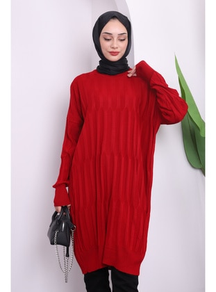 Red - Knit Tunics - İmaj Butik