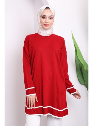 Red - Knit Tunics - İmaj Butik