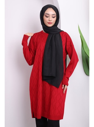 Red - Knit Tunics - İmaj Butik