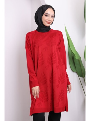 Red - Knit Tunics - İmaj Butik