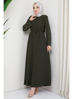 Khaki - Abaya - Hafsa Mina