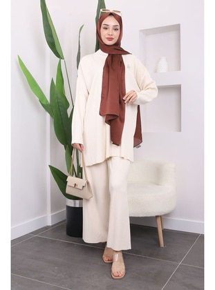 Cream - Knit Suits - İmaj Butik