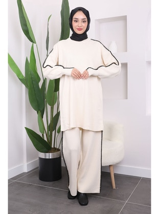 Cream - Knit Suits - İmaj Butik