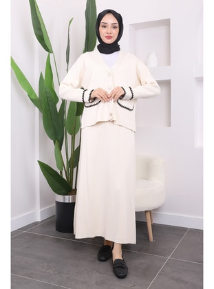 Cream - Knit Suits - İmaj Butik