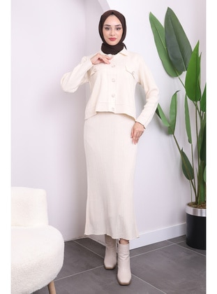 Cream - Knit Dresses - İmaj Butik