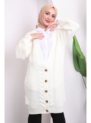 Cream - Knit Cardigan - İmaj Butik