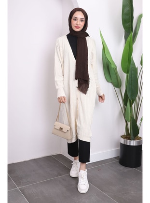 Cream - Knit Cardigan - İmaj Butik